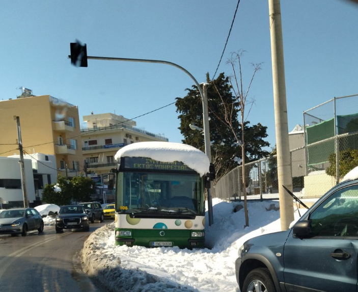 Κακοκαιρία “Μπάρμπαρα”: Τι ισχύει με τα δρομολόγια των λεωφορείων στην Αττική