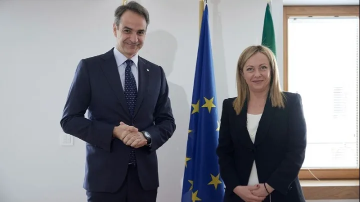 Συνάντηση Κυρ. Μητσοτάκη – Τζ. Μελόνι στη Ρώμη